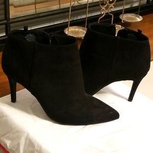 Black ankle boots